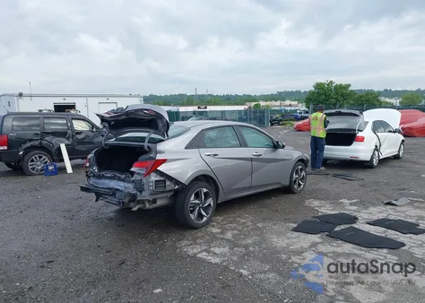 2023 Hyundai Elantra Sel из США, поврежденный, VIN KMHLS4AGXPU611730
